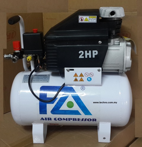FA 2HP 24L Mini Air Compressor - Click Image to Close